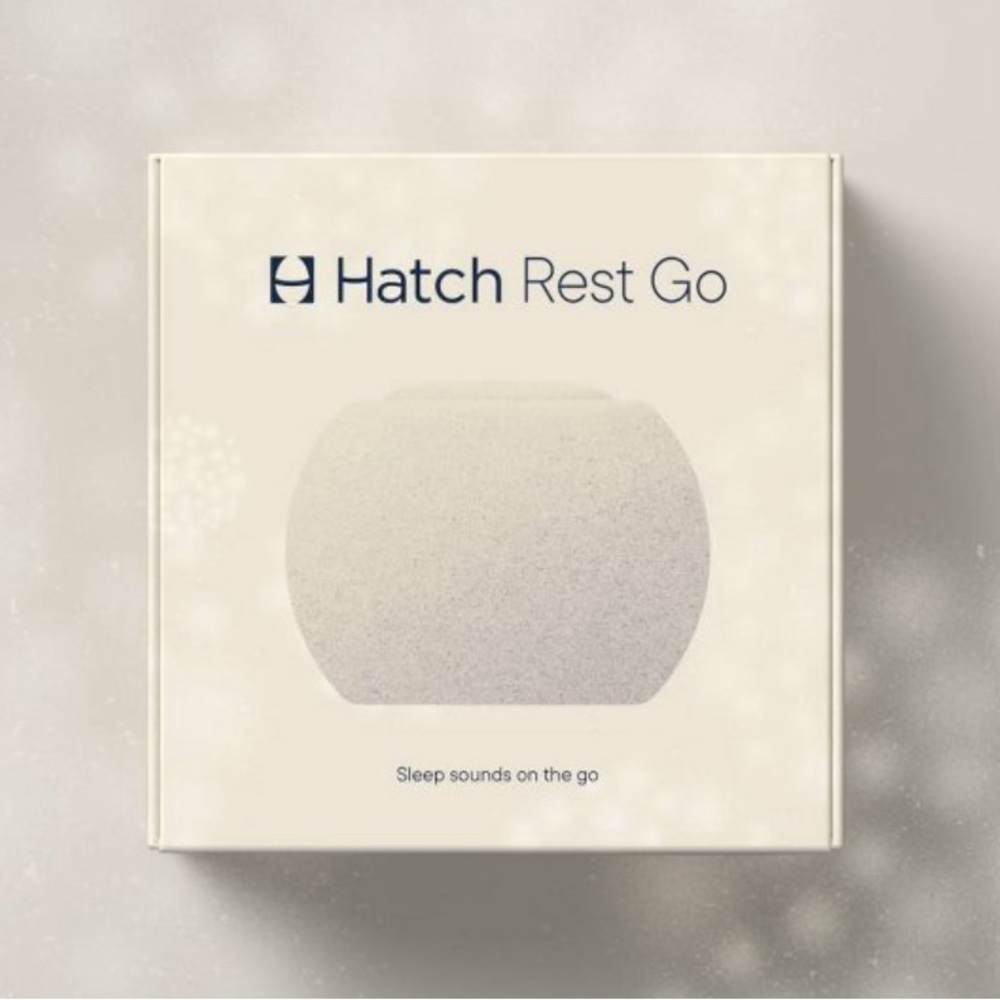 Hatch rest go portable sound machine